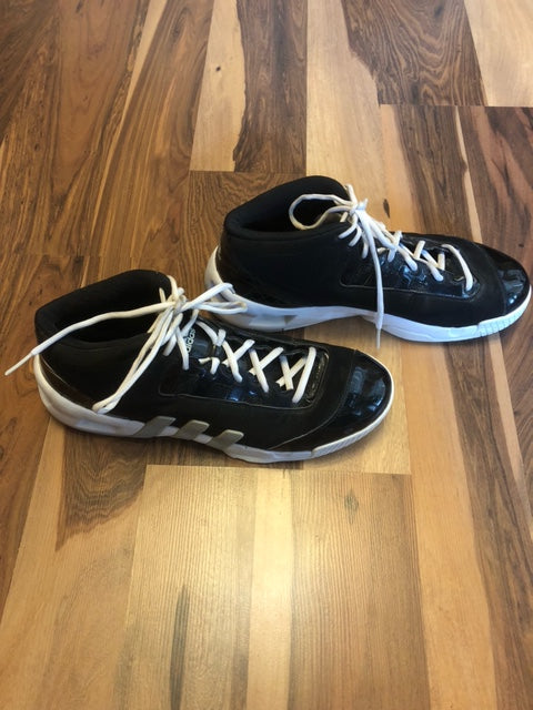 Adidas Black/White - Size 12.5